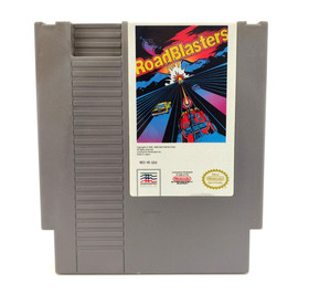RoadBlasters Aut&eacute;ntico Juego Nintendo NES con Manual PROBADO FUNCIONA
