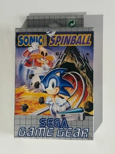 Sonic Spinball Sega Game Gear en caja con Gamegear manual GG PAL - Imagen 1 de 9