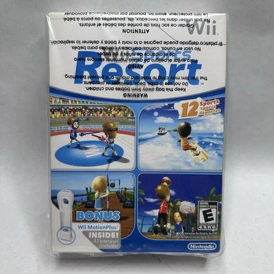 Wii Sports Resort Wii Big Box w/ Motion Plus BRAND NEW SEALED - Image 1 of 4