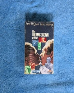 THE THOMAS CROWN AFFAIR VHS Tape 1968 Crime Thriller Steve McQueen NEW SEALED - Imagen 1 de 4