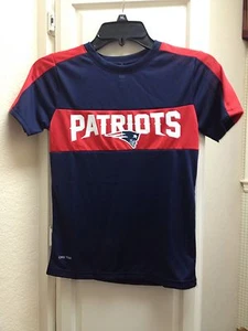 New England Patriots DRI TEK Shirt Youth Size Small NWT - Picture 1 of 1