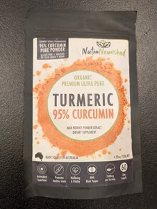 Pure Organic Turmeric 95% Curcumin Powder - 120g/4.23 Ounces (Pack of 1) - Picture 1 of 5