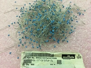 (179 PIECE LOT) RPE5C1H270J1A1Y02B, MLCC - Leaded 27pF 50volt C0G +/-5% RoHS - Picture 1 of 1
