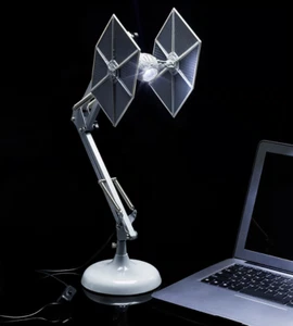 STAR WARS~TIE-FIGHTER~POSABLE DESK LAMP~PALADONE / UK~MIB - Picture 1 of 4