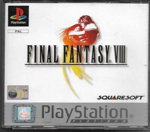 FINAL FANTASY VIII - PLATINUM - SONY PS1 - 4 DISCS (EXCELLENT COND.) COMPLETE ITA - Picture 1 of 5