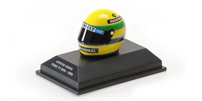 Minichamps 1:8 HELMET CASCO AYRTON SENNA FIRST F1 WIN 1985 - 540308512 - Immagine 1 di 4