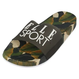 Elle Sport Damen Camouflage Effekt schwarz mit Camouflage Insocke Schieberegler Maultier: F00418