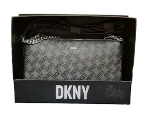 DKNY - BRYANT DEMI Monogram Logo Crossbody Bag - GRAU - R33HLU97 ⭐️⭐️⭐️⭐️ ✅️ - Bild 1 von 6