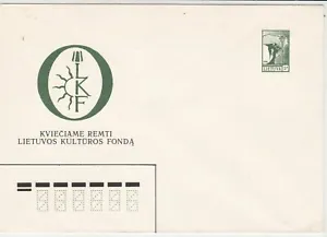 Lithuania UNUSED Stationary Stamps Cover Ref 31159 - Picture 1 of 2