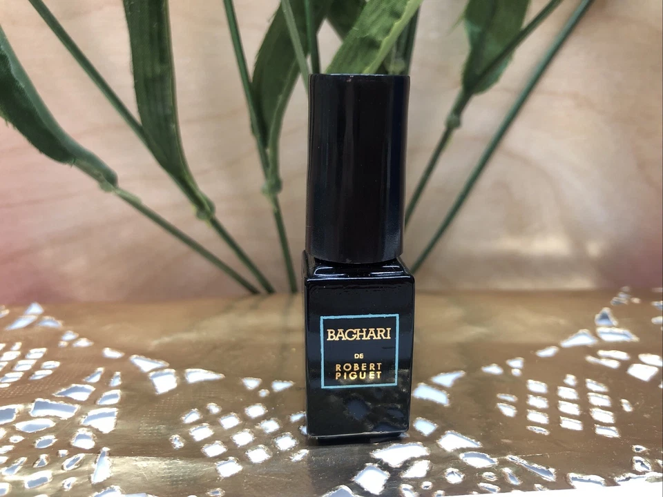 BAGHARI por ROBERT PIGUET Pure Parfum Splash 4 ml/.13 oz MINIATURA Raro Clásico Foto 1 de 2