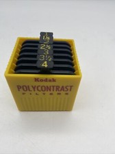 Vintage Kodak Polycontrast Color Printing Filter Kit- 7 Slides
