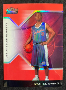 DANIEL EWING 2004-05 Topps Finest Red Refractor #215 Rookie Card RC #130/159