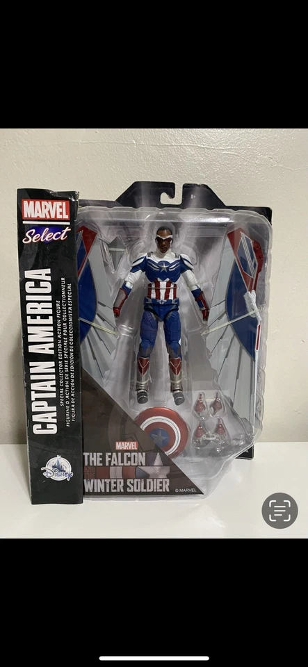 Marvel Diamond Select Falcon and The Winter Soldier Sam Wilson Captain America