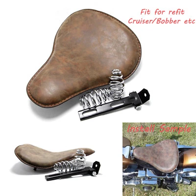 For Harley Davidson Sportster / Dyna Motorcycle Softail Spring Bracket Solo Seat - Image 1 of 4