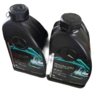 OEM/GENUINE AMG SAE 0W-40 SYN 2L MB229.5 + OEM OIL FILTER A2761800009 - Picture 1 of 13