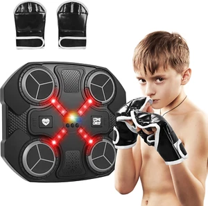 Music Boxing Machine Sport Toys for Kids,Wall Mounted Bluetooth Smart Punching T - Picture 1 of 12
