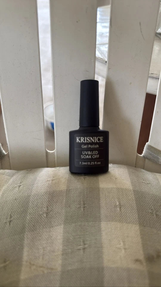 KRISNICE гель польский УФ и светодиод пропитывать с 7,3 мл 0,25 жидк. унц черный лак для ногтей - Изображение 1 из 1