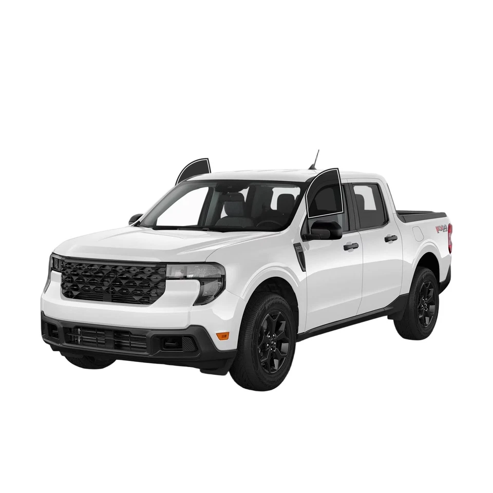 Película precortada ventanas delanteras de dos puertas cualquier tono para Ford Maverick 2022-2026 Foto 1 de 4