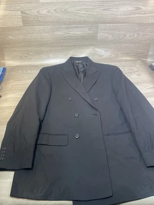 Jaqueta terno Paulo Solari blazer duplo masculina sem etiqueta parece média - Imagem 1 de 4