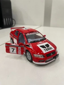 Mitsubishi Lancer Evolution VII Modelo Coche Kinsmart 1/36 Escala Abierto Doors - Bild 1 von 5