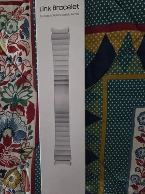 Samsung Link Bracelet Silver For Samsung Galaxy Watch - Immagine 1 di 2