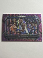 dariq whitehead 2023 Panini Prizm Draft Picks Purple Wave Prizm Variation RC #25