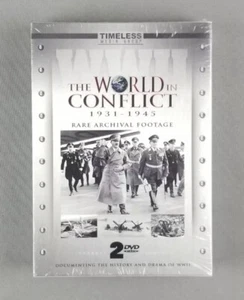 World in Conflict 1931-1945 WWII Archival Footage (2 DVDs) History Documentary - Picture 1 of 2