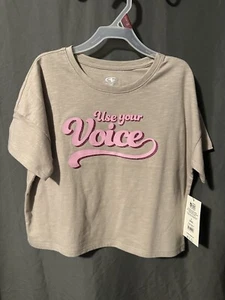 NWT Athletic Works girls crop top t-shirt size S (6/6X) - Picture 1 of 4