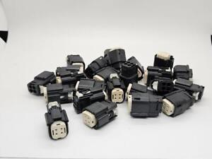 24 Pack - Molex 4 Pin MX150 Female Connector Housing For 12-18GA Wire