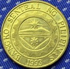 2000 Philippines 25 Sentimo Coin UNC    #BX255