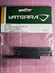 Vaterra VTR 234029 3mm Threaded Aluminum Link, 66mm (4) - Picture 1 of 1