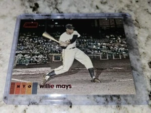 Willie Mays 2020 Topps Stadium Club Red Foil New York Giants San Francisco  - Bild 1 von 2