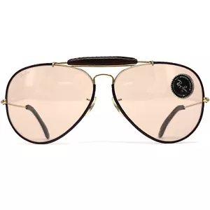 NOS vintage RAY-BAN / BAUSCH & LOMB "OUTDOORSMAN LEATHERS" sunglasses - 80's USA - Bild 1 von 8