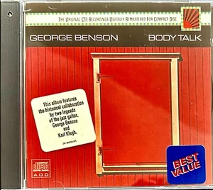 GEORGE BENSON Body Talk CD (Disc FLAWLESS) - Orig CD Release with Hype Sticker - Picture 1 of 3