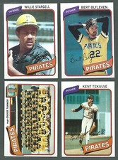 1980 to 2020 Topps PITTSBURGH PIRATES Team Sets   --  Pick Your Team and Year --