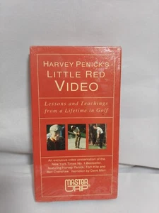 Sealed 1993 VHS Harvey Penick’s Little Red Video-Lessons & Teaching Golf - Picture 1 of 5
