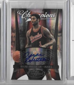 OSCAR ROBERTSON 2009-10PANINI CERTIFIED CHAMPIONS CERTIFIED AUTOGRAPH#/50 - Picture 1 of 1