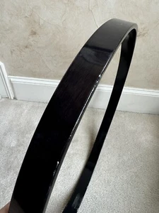 Vintage 80s Ludwig Glossy Black 22” Bass Drum Hoop - 1 5/8” - Picture 1 of 13