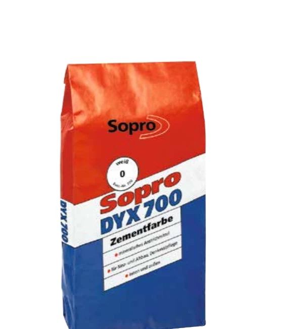 Sopro Zementfarbe DYX 700 Zement Farbe Bodenfarbe Farbpulver weiß 5 KG