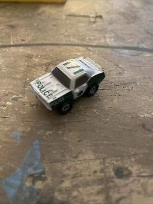 Micro Machines 1986 Galoob 69 Chevy Camaro Police Car 171 Chevrolet Green White  - Image 1 of 4