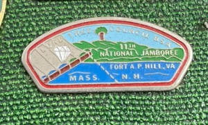 Vintage BSA Boy Scouts America Metal Lone Tree Council 11 National Jamboree Pin - Picture 1 of 1