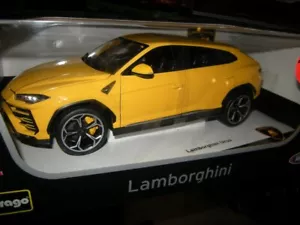 1:18 Bburago Lamborghini Urus amarillo/amarillo en embalaje original - Imagen 1 de 1