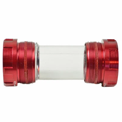 OMNI Racer WORLDS LIGHTEST Bottom Bracket Shimano Dura Ace, Ultegra 62 grams RED - Image 1 of 4