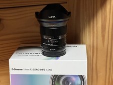 Venus Laowa 15mm f/2.0 FE Zero-D Lens for sony E/FE Mount Camera
