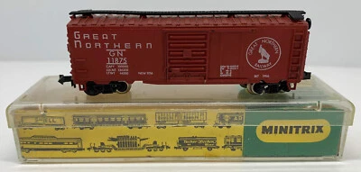 Trix No.3201 Freight Box Car Train Great Northern GN #11875 N Scale - Image 1 of 4