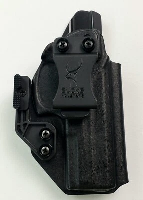 TAURUS TH10 IWB Kydex Holster W/ Concealment Claw * Bucks Holsters * USA - Image 1 of 4