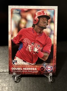 2015 Topps Odubel Herrera novato Philadelphia Filis #687 - Imagen 1 de 2