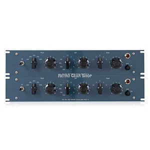 Pultec Pulse Techniques MEQ-5 2U Blue EQ Equalizer Pair - Picture 1 of 3