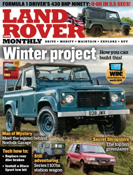 Land Rover Monthly Magazine WINTER 2021 #277 / WINTER PROJECT - Image 1 of 1