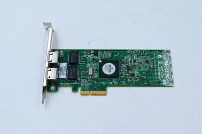 HP NC382T BCM5709C PCI-E Dual Port Gigabit Server Adapter 458491-001 453055-001 - Image 1 of 4